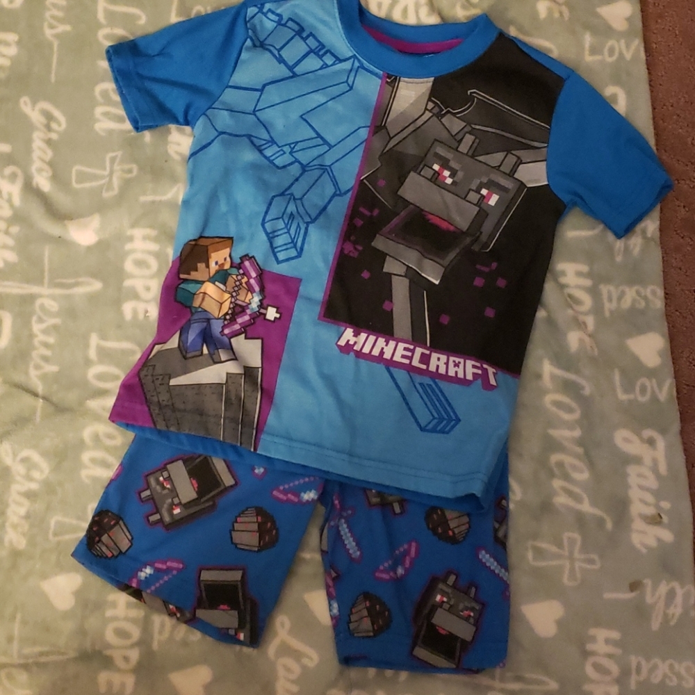 Mine craft pj's